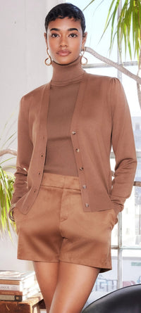 Barclay Faux Suede Shorts