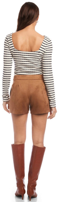 Barclay Faux Suede Shorts