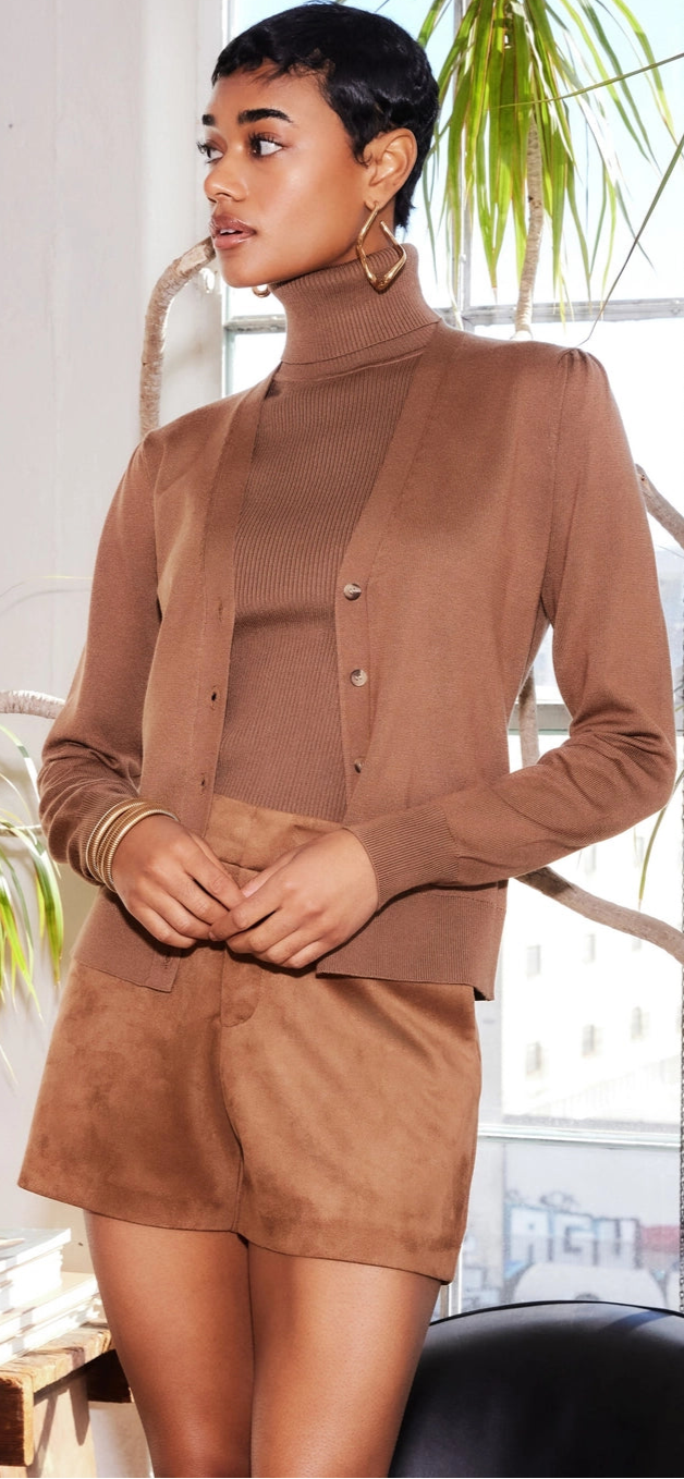 Barclay Faux Suede Shorts