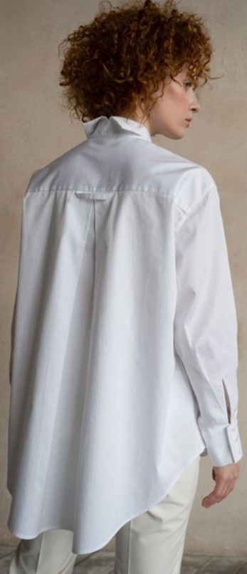 Seconda V-Collar Shirt -  BEVERLY BERG LLC