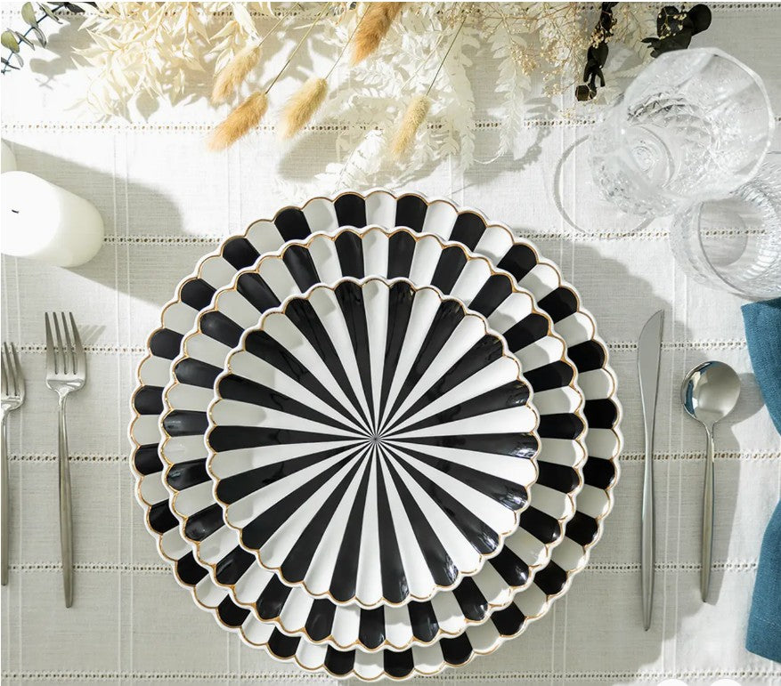 Scallop Dessert Plate (8.5")