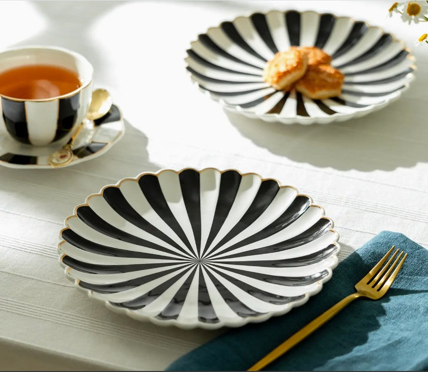 Scallop Dessert Plate (8.5")