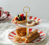 Red Carousel Tea for One (Set)