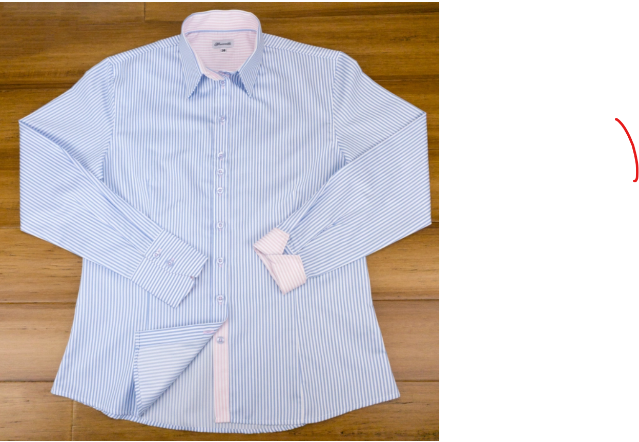 Grenouille Blue Shirt -  BEVERLY BERG LLC