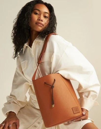 Novelist Bucket Tote -  BEVERLY BERG LLC