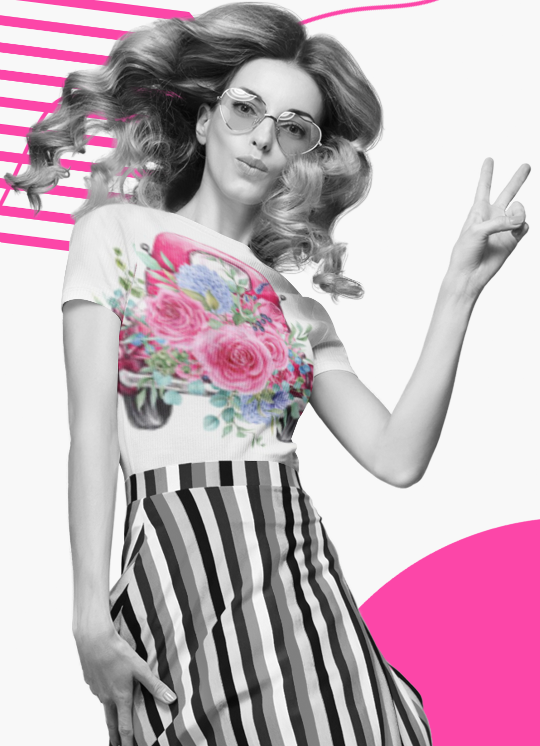 Lilly Rose Girlfriend Tee -  BEVERLY BERG LLC