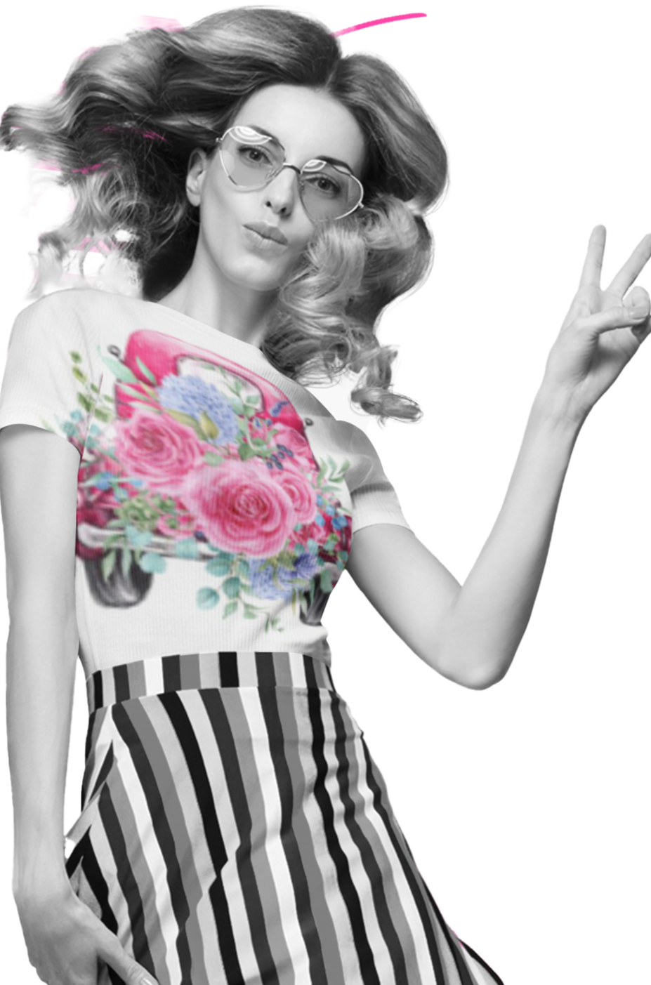 Lilly Rose Girlfriend Tee -  BEVERLY BERG LLC