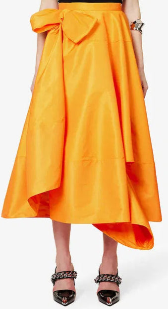 McQueen Bow Maxi Skirt (PreLoved)