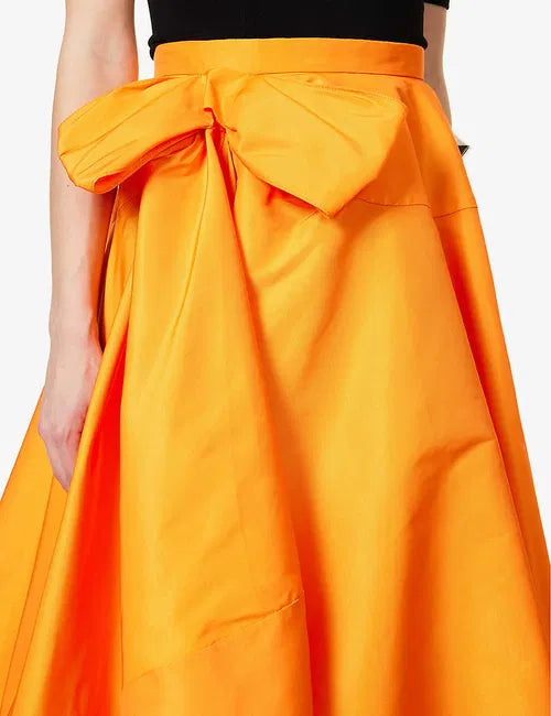 McQueen Bow Maxi Skirt (PreLoved)