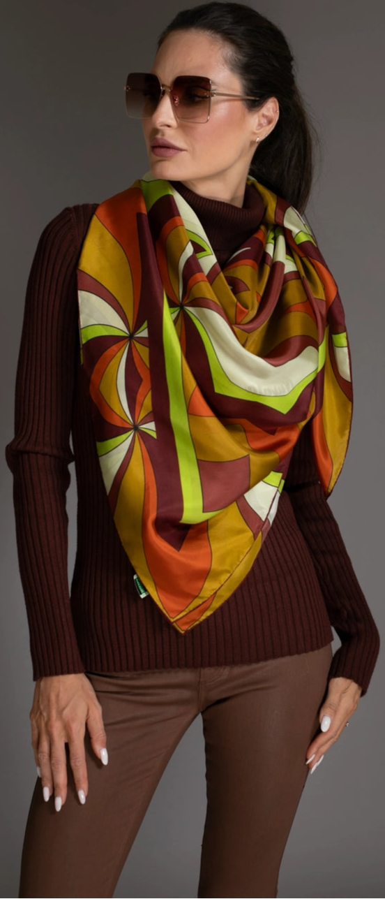 Abby Sarong Silk Scarf