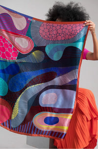 Morning Sunset Festive Scarf