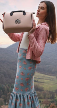 Sugar Pink Gilda Bag -  BEVERLY BERG LLC