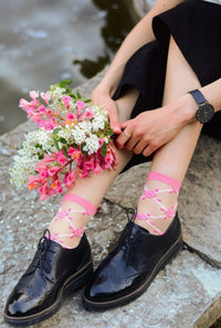 Kristen Pretty N Pink Socks