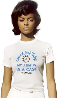 Can't Work Today Relaxed Tee -  BEVERLY BERG LLC