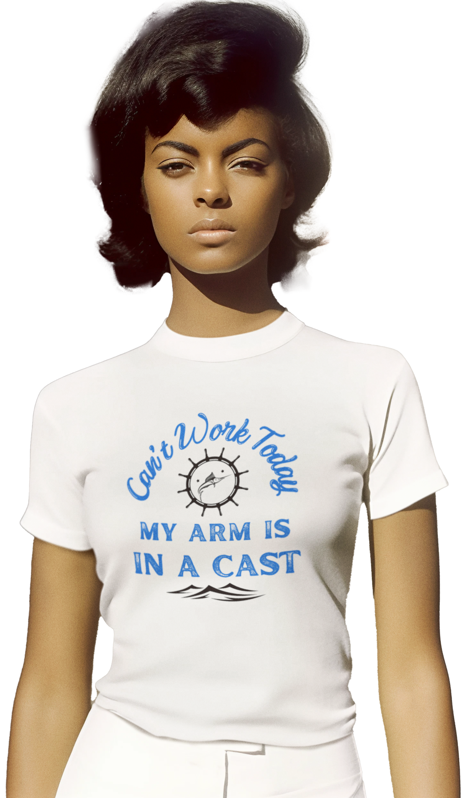 Can't Work Today Relaxed Tee -  BEVERLY BERG LLC