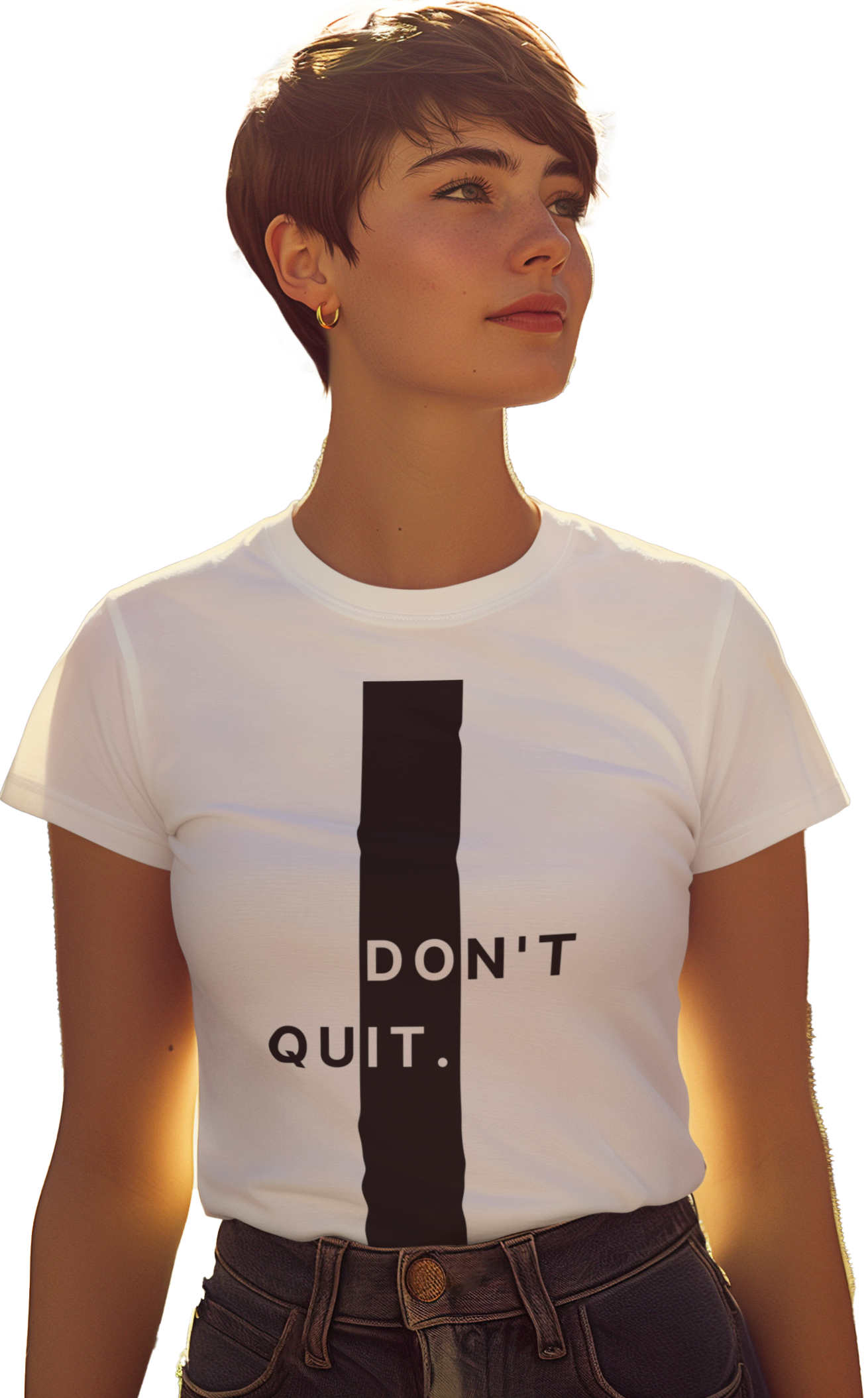 Don't Quit Tee -  BEVERLY BERG LLC