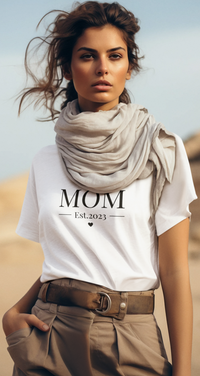 MOM est. Fashion Tee -  BEVERLY BERG LLC