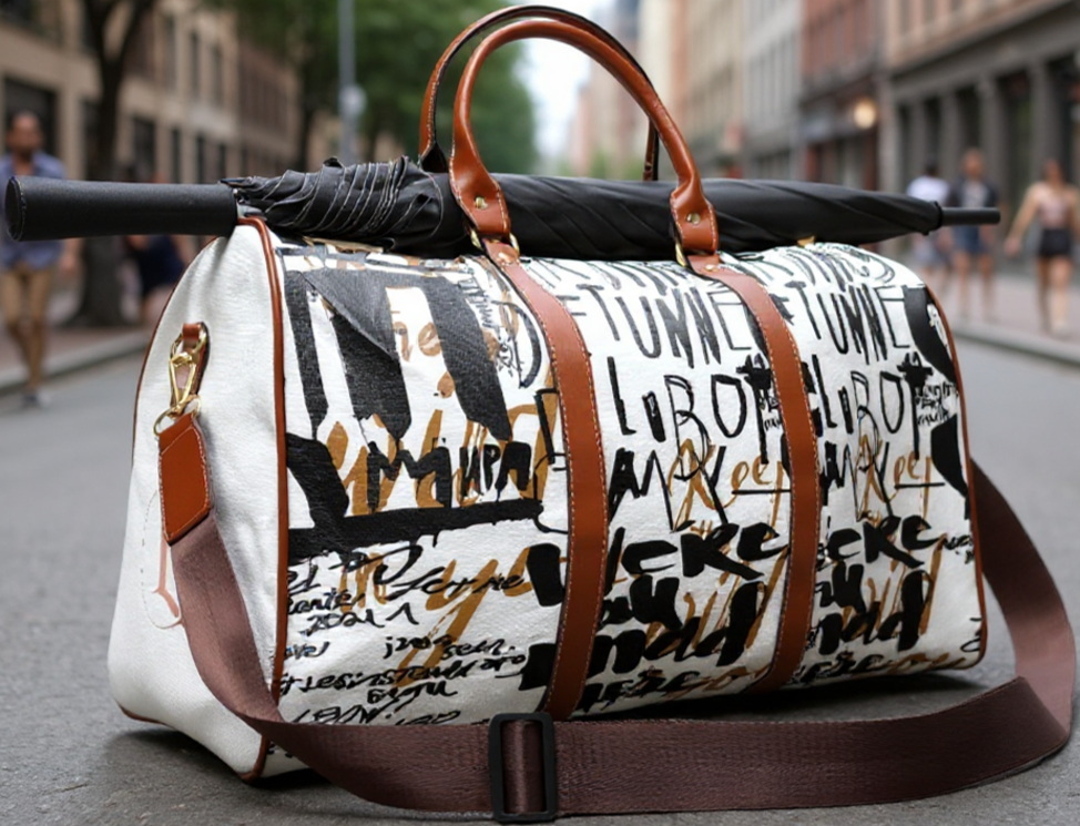 Graffiti Chic Waterproof Tote