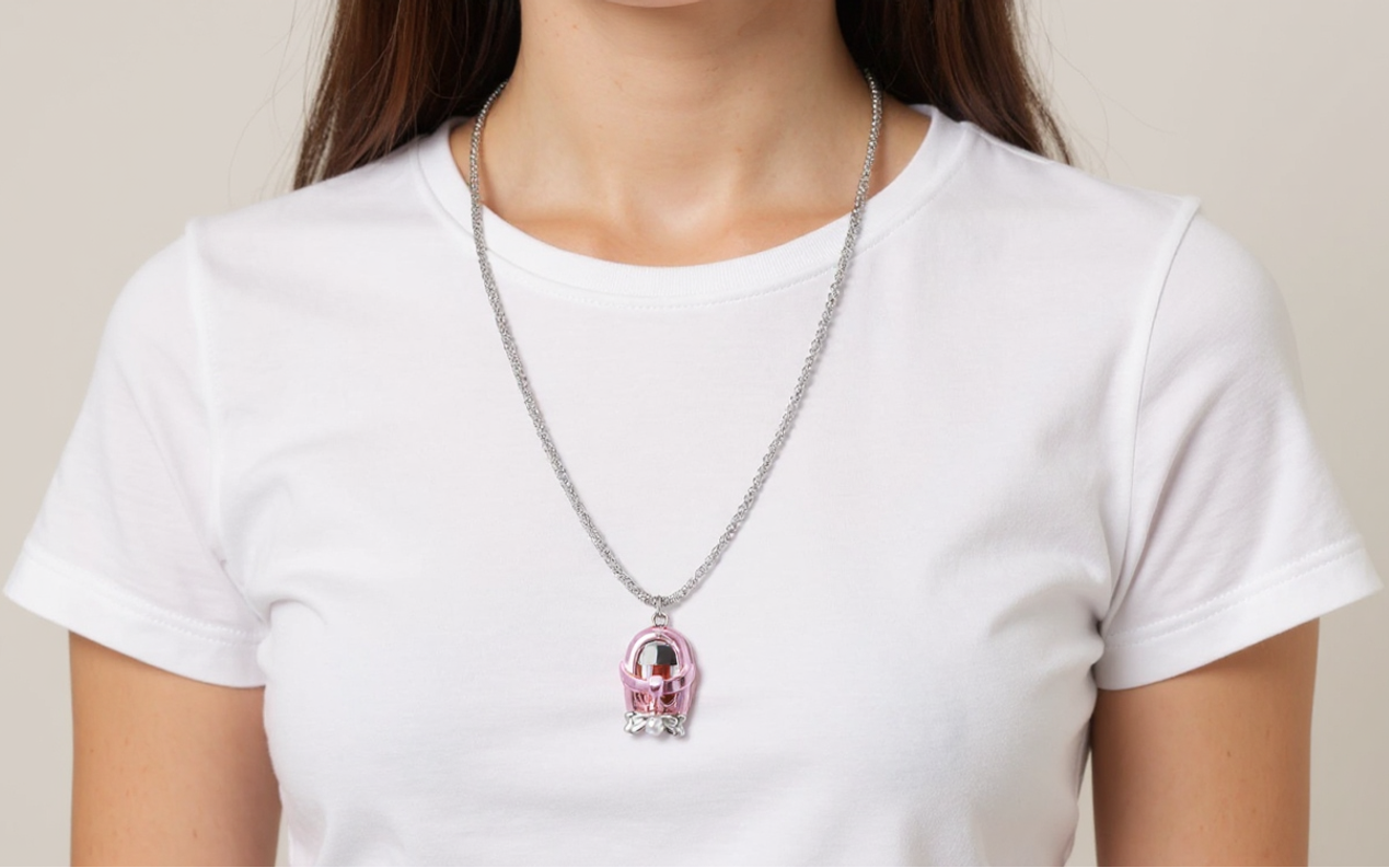 Vintage Perfume Bottle Necklace