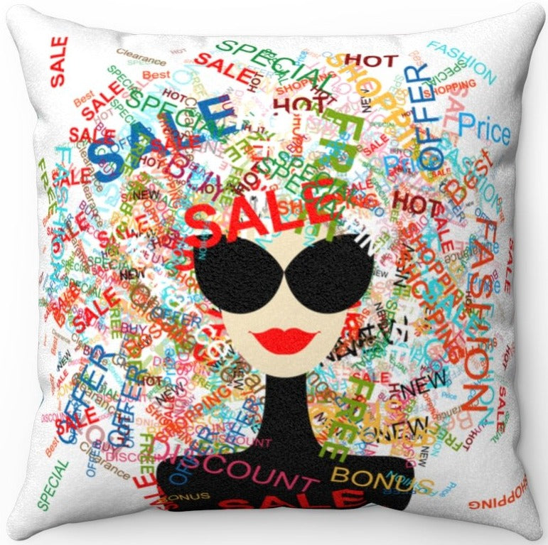 The Fashion Sale Pillow -  BEVERLY BERG LLC