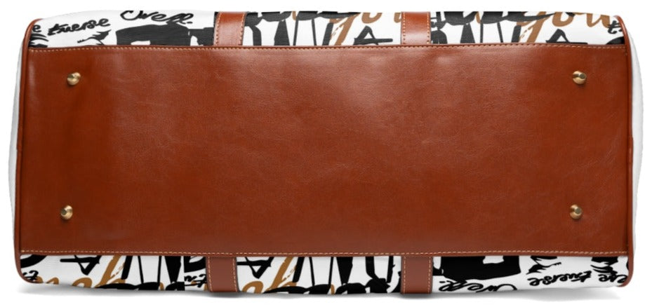 Graffiti Chic Waterproof Tote -  BEVERLY BERG LLC