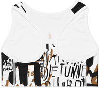 Graffiti Chic Sports Bra -  BEVERLY BERG LLC
