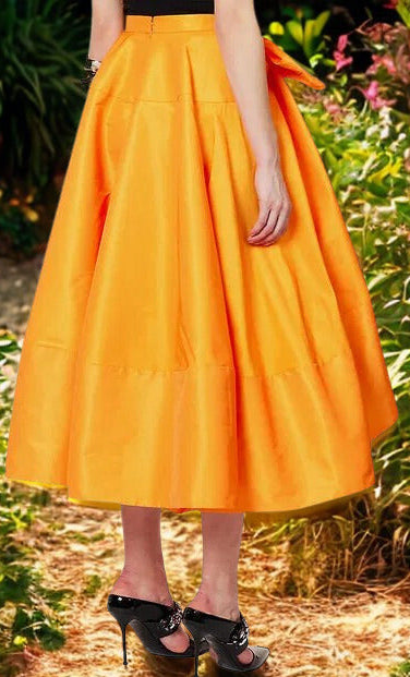 McQueen Bow Maxi Skirt (PreLoved)