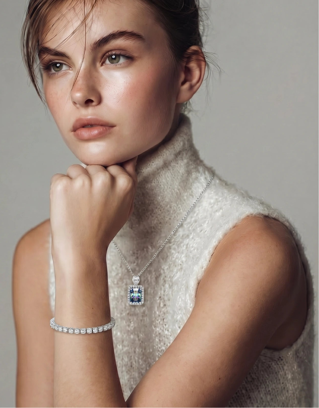 Eternal Sparkle Tennis Moissanite Bracelet