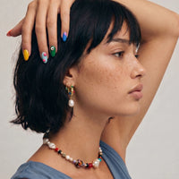 Baroque Luxe Hoops