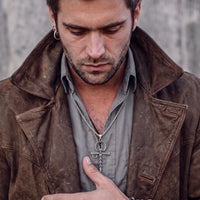 Skull Ankh Necklace