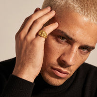 Cross Signet Ring