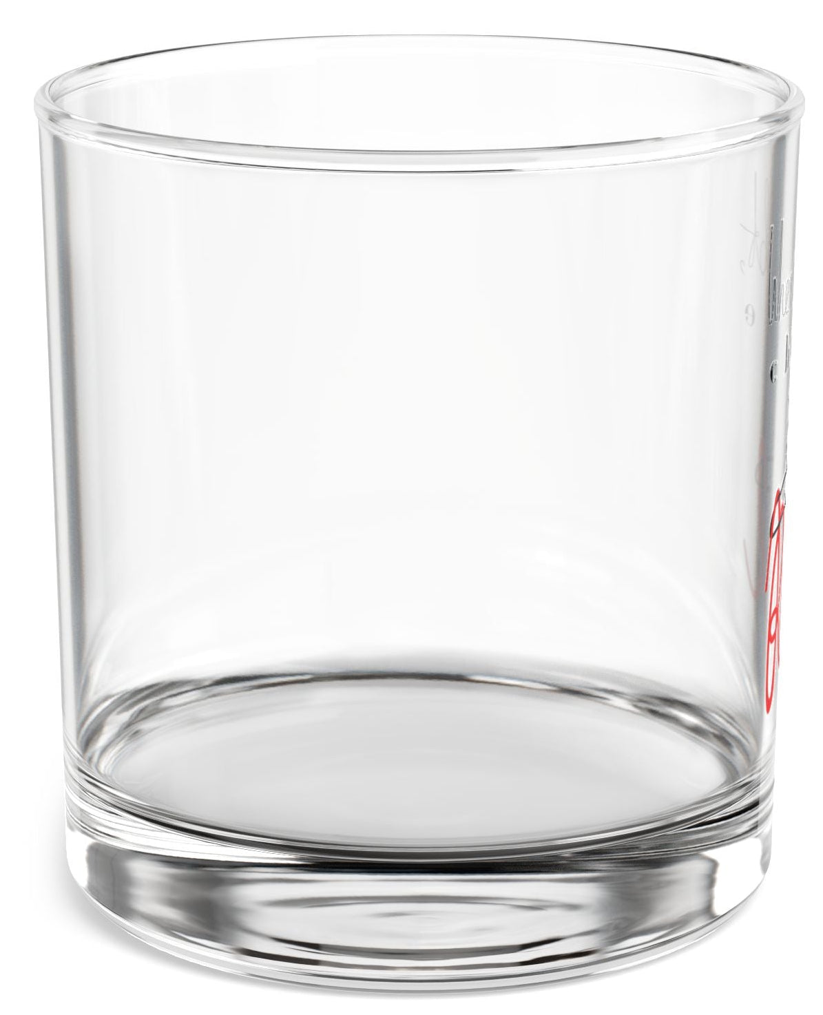 When in Doubt Rocks Glass