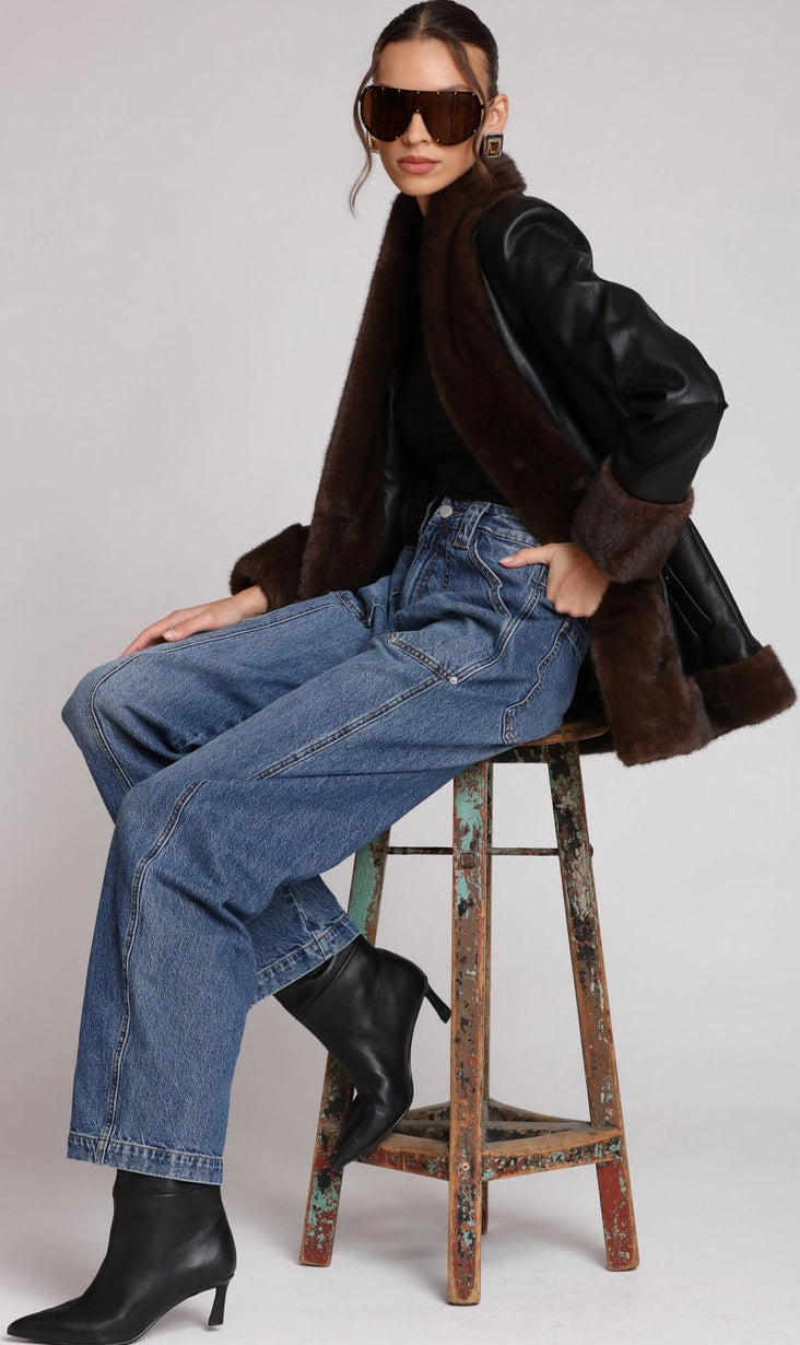 Galleria Faux Fur Jacket