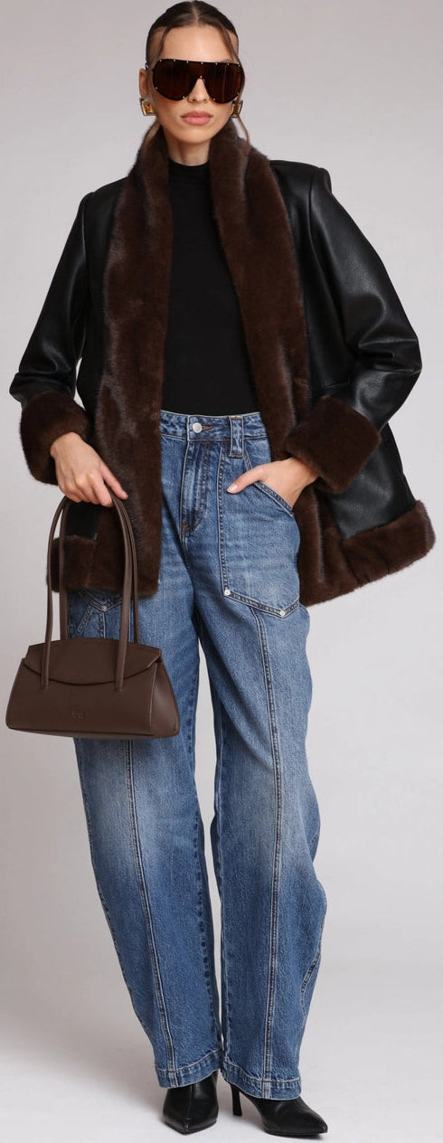 Galleria Faux Fur Jacket