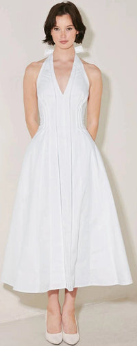 Beverly Chic Halter Dress