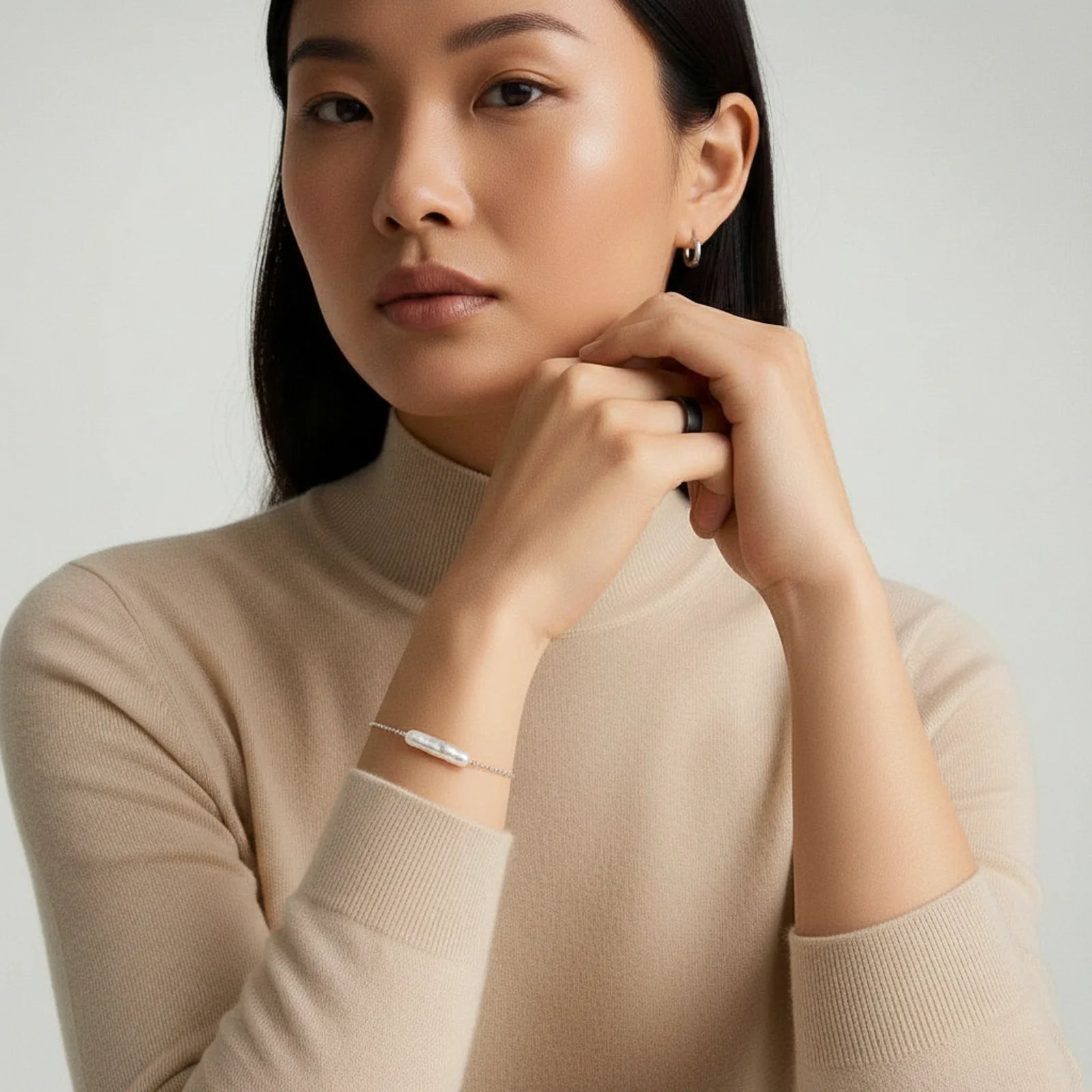 Pearl Chain Bracelet