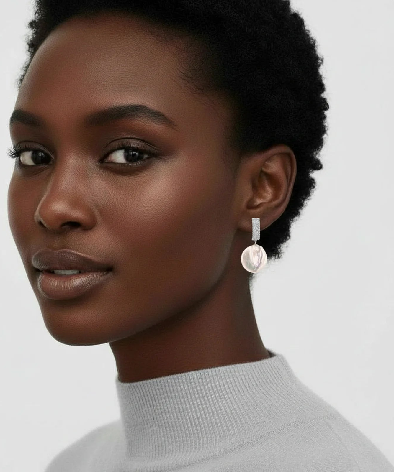 Baroque Pearl Drop Earrings