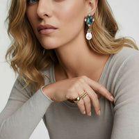 Baroque Pearl Drop Earrings