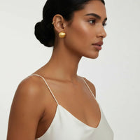 Brushed Gold Dome Clips