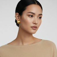 Brushed Gold Dome Clips