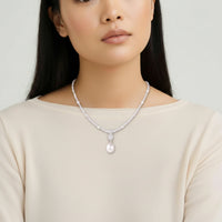 Lavender Dreams Pearl Necklace