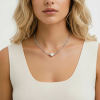 Luna Pearl Chain Necklace