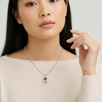 Vintage Perfume Bottle Necklace