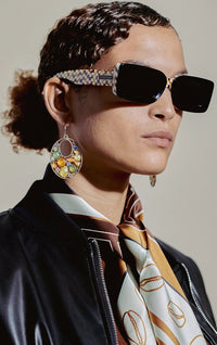 Checkerboard Black Sunshades