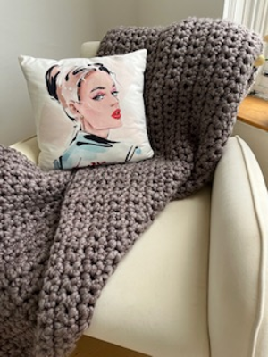 Konny's Cozy Knit Blanket -  BEVERLY BERG LLC 