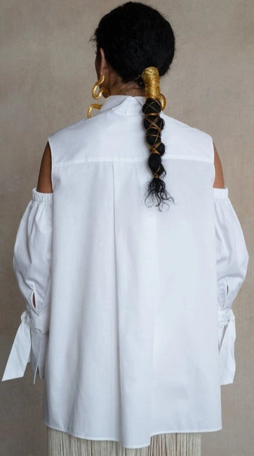 Quarta Open Shoulder Shirt