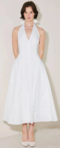 Beverly Chic Halter Dress