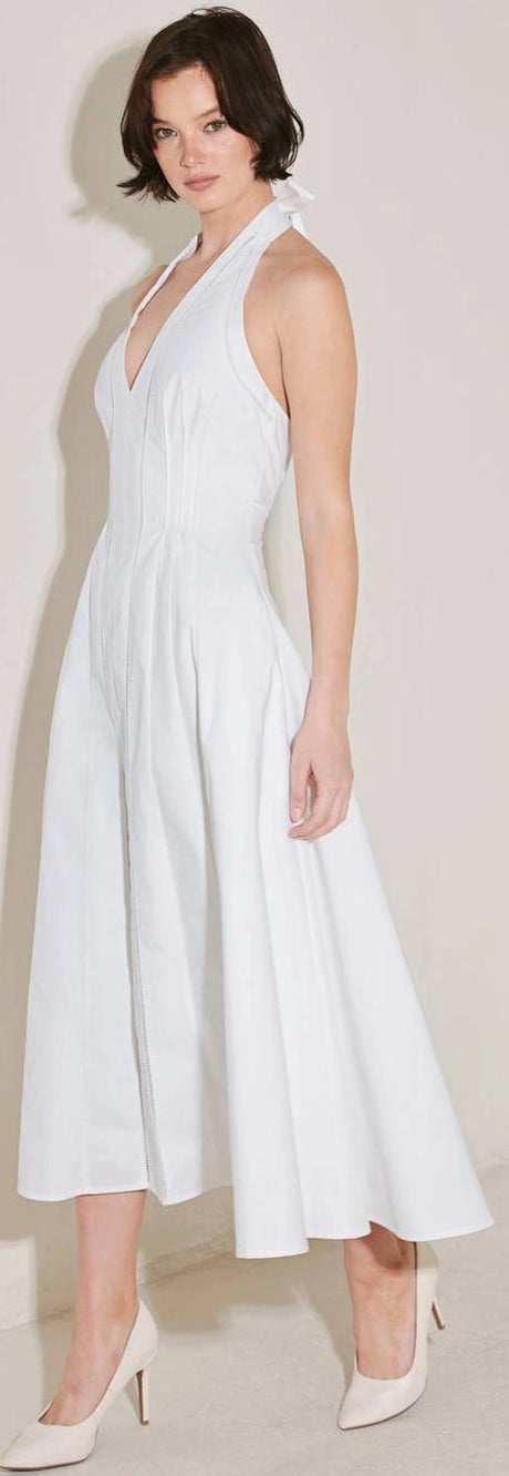 Beverly Chic Halter Dress