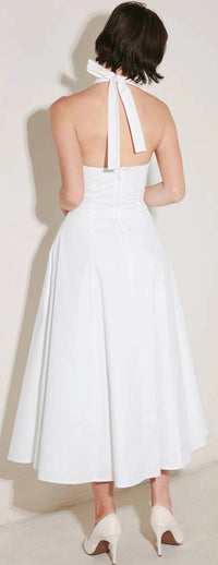 Beverly Chic Halter Dress