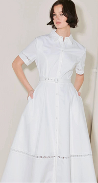 Chloe Flared Midi Dress